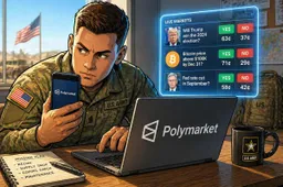 Amerikaanse militair aangeklaagd om geheime Polymarket-bets
