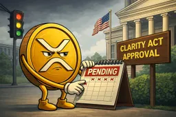 Ripple-CEO steunt CLARITY Act, maar XRP blijft hangen rond cruciale zone
