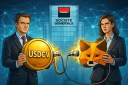 Société Générale duikt in cryptomarkt en maakt USDCV beschikbaar in MetaMask