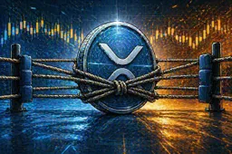 XRP zit klem rond $1,44 terwijl 34,94 miljoen tokens van exchanges verdwijnen