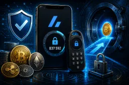 Bitvavo vereist authenticator-app voor crypto-opnames