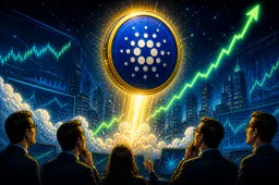 Cardano blijft hangen rond $0,25, maar DeFi trekt wel aan