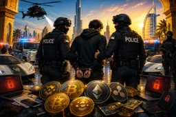 Internationale politieactie in Dubai legt crypto-fraudenetwerk bloot