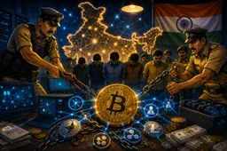 India zegt cryptonetwerk van ₹226 crore te hebben opgerold