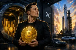 SpaceX blijkt veel meer bitcoin te bezitten dan gedacht