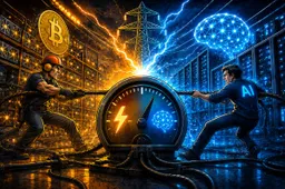 Bitcoin's daling in moeilijkheidsgraad legt Europese strijd om stroom bloot
