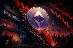 BlackRock’s ETHA zakt hard en legt gebrek aan Ethereum-vraag bloot