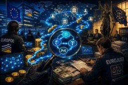 Europol en Eurojust doeken crypto-witwasdienst AudiA6 van €336 miljoen op