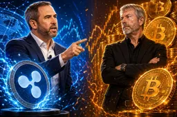 Ripple-CEO Brad Garlinghouse valt Saylor-model aan terwijl XRP utility-verhaal wint