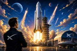 SpaceX wil AI-compute al in 2027 in een baan rond de aarde testen