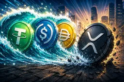 De opkomst van stablecoins zet vooral het XRP-verhaal onder druk