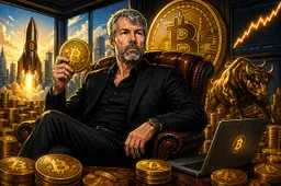 Strategy bezit ruim 4 procent van alle bitcoin: hoeveel blijft er nog over voor de markt?
