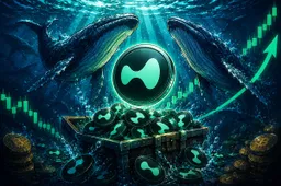 HYPE trekt whale-kapitaal terwijl Bitcoin en Ethereum wegzakken