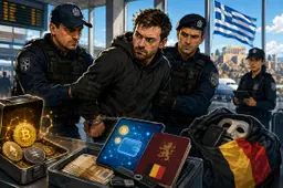 Belgische crypto scammer opgepakt op luchthaven Athene