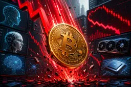 AI-selloff trekt Bitcoin mee en legt nieuwe risicokoppeling bloot