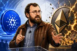 Hoskinson valt Ethereum aan terwijl UTXO-debat opnieuw openscheurt