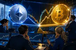 Ethereum duwt tegen weerstand op Bitcoin-paar, maar uitbraak laat nog op zich wachten