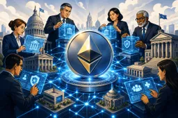 Ethereum Foundation verkoopt ETH als basislaag voor overheden