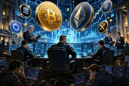 Institutionele partijen domineren cryptohandel: aandeel stijgt naar recordniveau van 72%