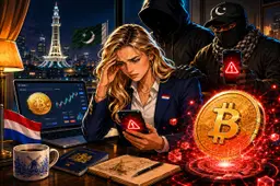 Nederlandse crypto-onderneemster afgeperst na zakenreis in Pakistan