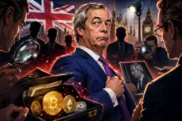 Nigel Farage offert zetel op terwijl crypto-giften hem blijven achtervolgen