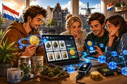Illegale online wietshops gebruiken Bitcoin als lokmiddel voor schijnveiligheid