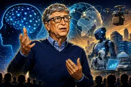 Bill Gates wil banen bewust voor mensen reserveren in AI-tijdperk