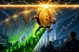 Bitcoin botst al vijftig dagen op muur rond $66.000