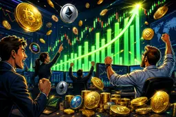Crypto-handel verdubbelt in vijf dagen, maar rally volgt nieuwe routes