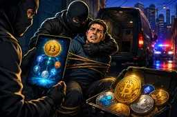 Crypto-ruzie loopt uit op zaak over ontvoering en afpersing