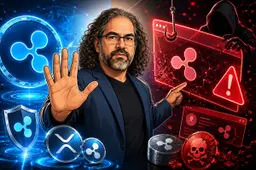 Nepwebsite van Ripple lokt trouwe XRP-houders naar walletdrainer