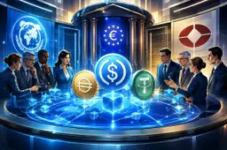 Stablecoins worden beleidsstrijd: BIS, ECB en IMF zetten tokenisatie tegenover privaat digitaal geld