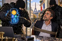 Gezin nabij België urenlang vastgebonden voor €40.000 aan crypto