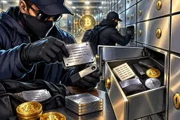 Ierse bendes verstoppen crypto-sleutels in kluizen buiten de blockchain
