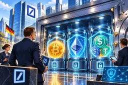 Deutsche Bank maakt private keys tot bankdienst en zet cryptobewaarders onder druk