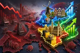 Eurozone-retail krimpt, maar België en Nederland gaan tegen stroom in