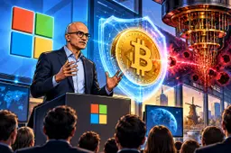 Microsoft versnelt post-quantum overstap en zet Bitcoin-migratie scherper op tafel