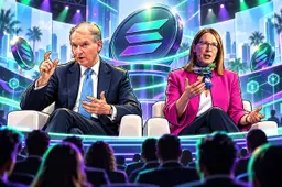 SEC-top spreekt morgen op Solana Summit terwijl Wall Street meekijkt