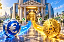 Bringin opent eurorekeningen voor bedrijven die Bitcoin gebruiken