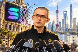 CZ ontkent rol bij verdwenen Solana-reclame en uitstel Shanghai-event
