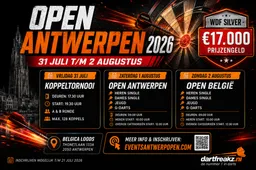 WDF Unicorn Open Antwerpen en België 2026