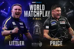 Gerwyn Price v Luke Littler finale PDC World Matchplay 2026