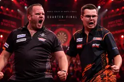World Series Of Darts Finals Amsterdam Gian van Veen V Dirk van Duijvenbode