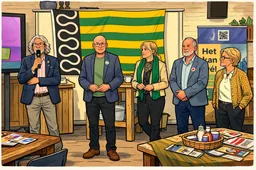 WOL Verkiezingen tekening