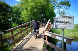 PFAS-vervuiling Jelsumer Feart Leeuwarden Foto Wetterskip Fryslân