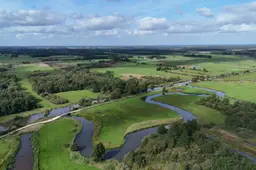 Overzichtsfoto beekdal van De Linde