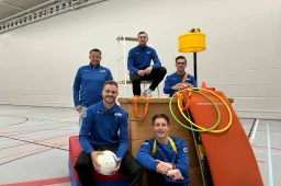Tom, Ruben, Erik, Mick en Luuk