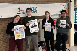 De Leerlingenraad van het Hondsrug College