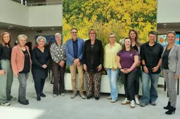 Groepsfoto Onderwijs en zorg werken samen aan competentiegericht leren