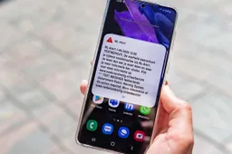 NL-Alert testbericht - mobiele telefoon - 2026